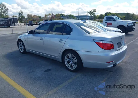 2010 BMW 528I from USA, damaged, VIN WBANU5C50AC441686